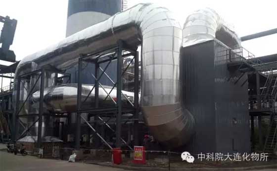 大連化物所焦?fàn)t煙氣低溫脫硝催化劑示范裝置成功運(yùn)行